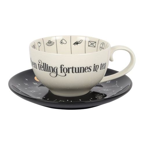 Fortune Telling Teacup & Saucer