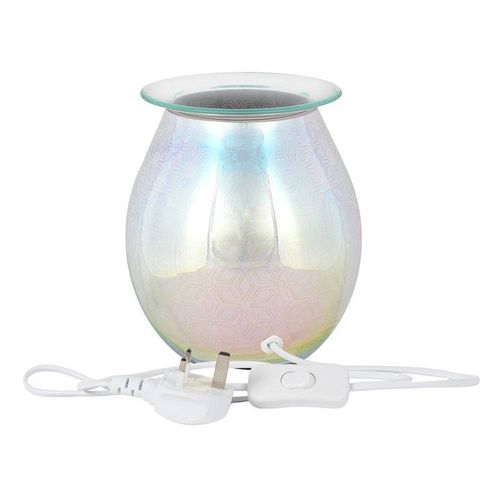 Geometric Floral Light Up Oil Burner