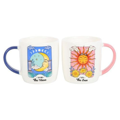 Celestial Sun & Moon Mug Set