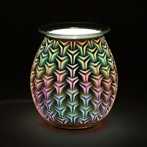 Geometric Light Up Oil Burner