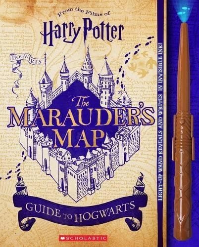 Hardback edition of Marauder's Map Guide to Hogwarts